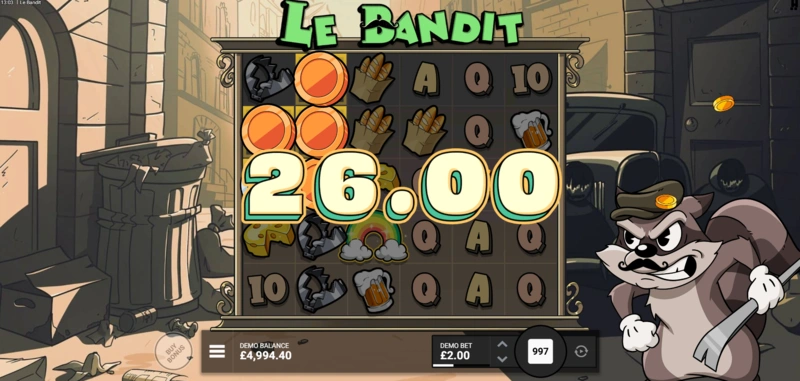 Le Bandit slot demo