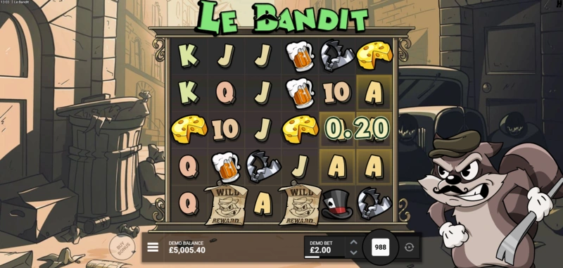 Le Bandit slot demo